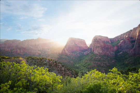 Kolob at Sunrise - Zions National Park