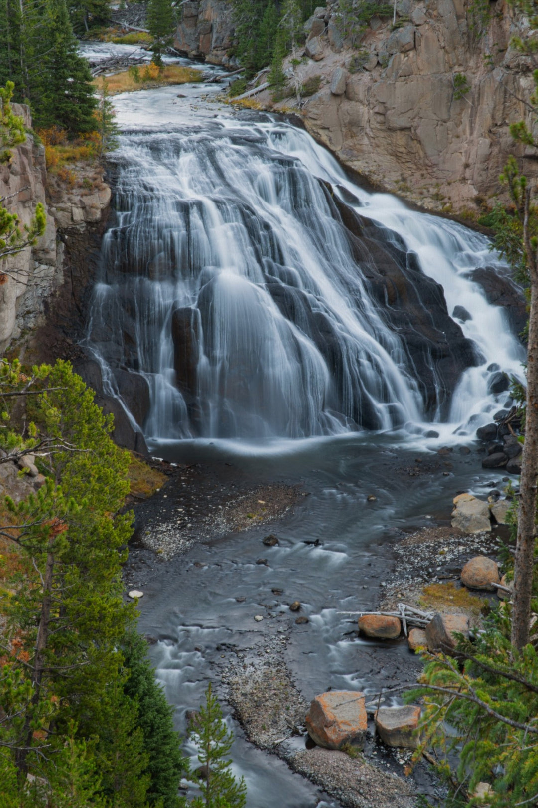 Gibbon Falls - Yellowstone National Park
