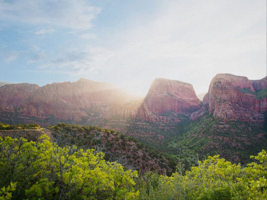 Kolob at Sunrise - Zions National Park