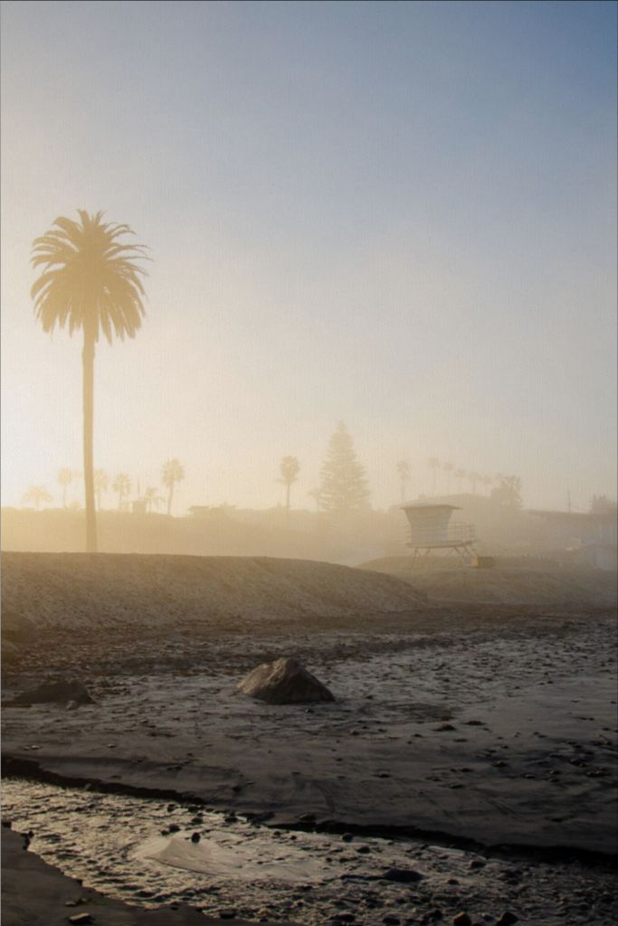 Moonlight Beach at Sunrise - San Diego