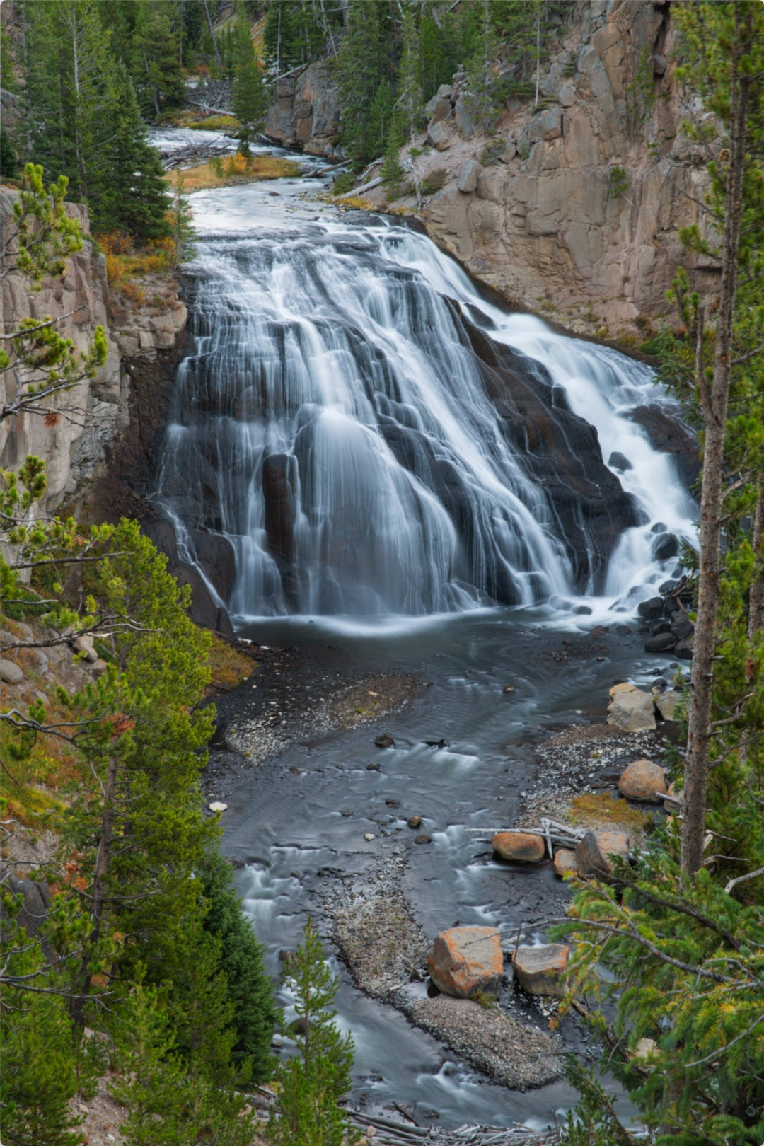 Gibbon Falls - Yellowstone National Park