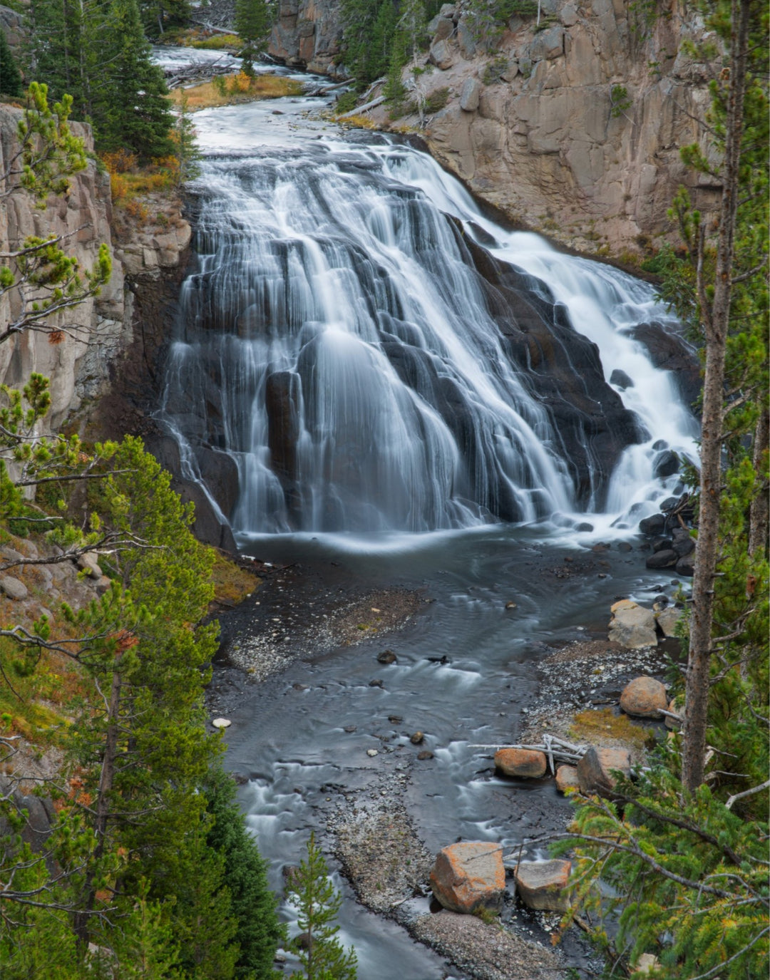 Gibbon Falls - Yellowstone National Park