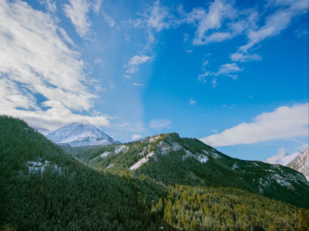 Winter in the Mountains