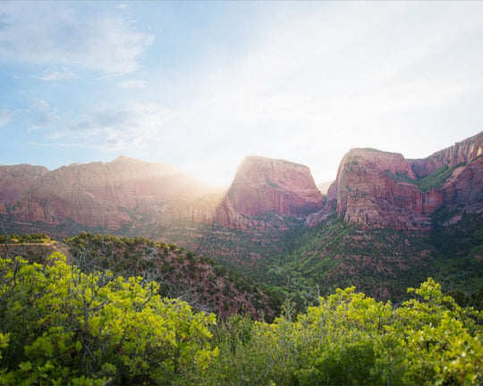 Kolob at Sunrise - Zions National Park