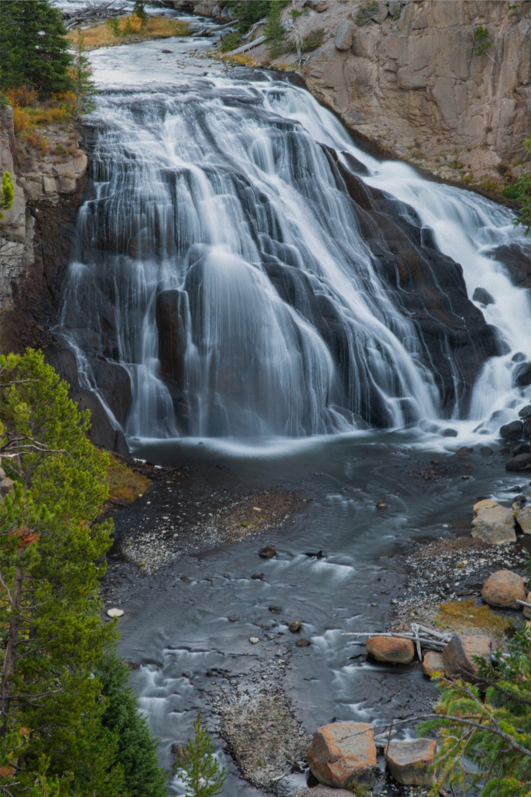 Gibbon Falls - Yellowstone National Park