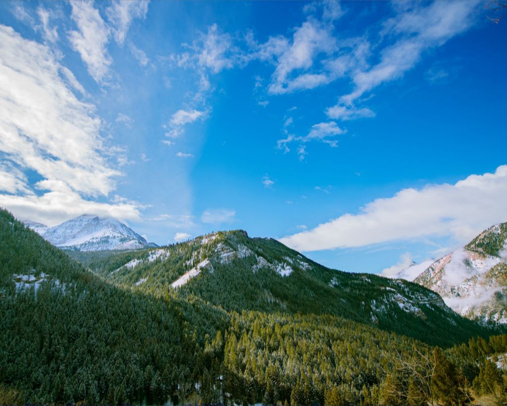 Winter in the Mountains