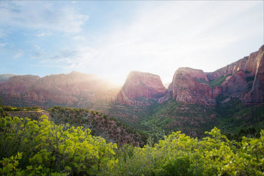Kolob at Sunrise - Zions National Park