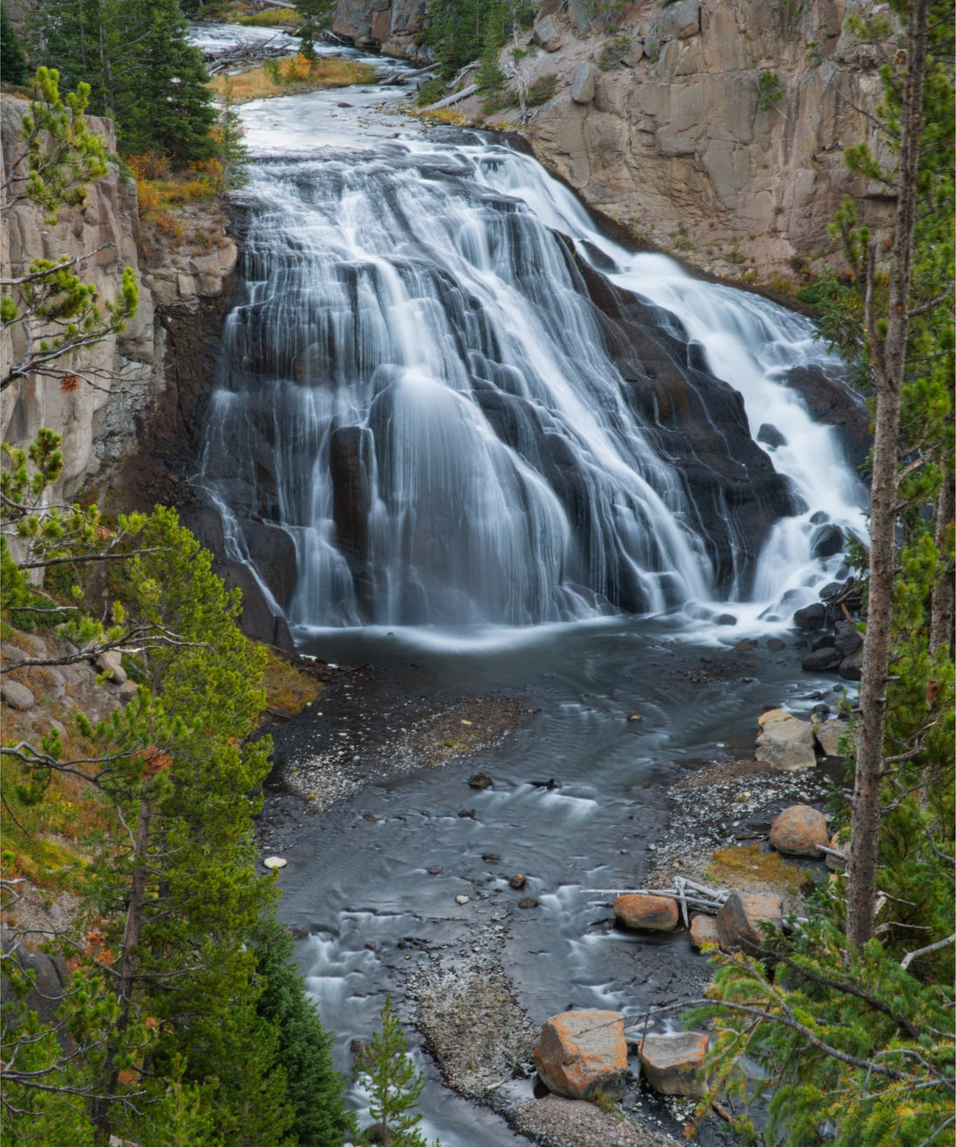 Gibbon Falls - Yellowstone National Park