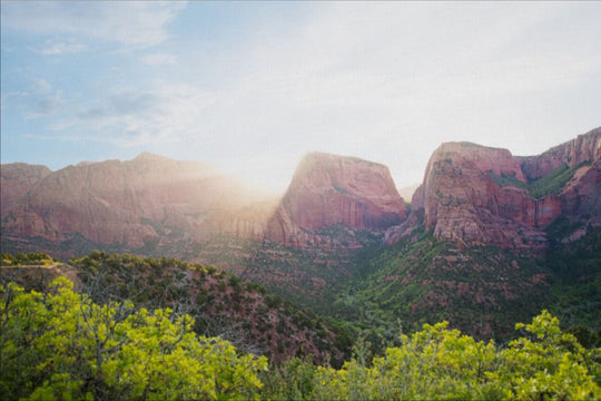 Kolob at Sunrise - Zions National Park