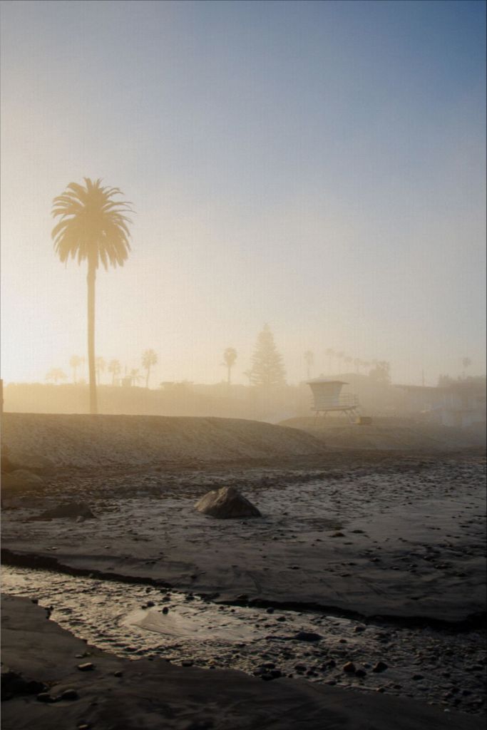 Moonlight Beach at Sunrise - San Diego
