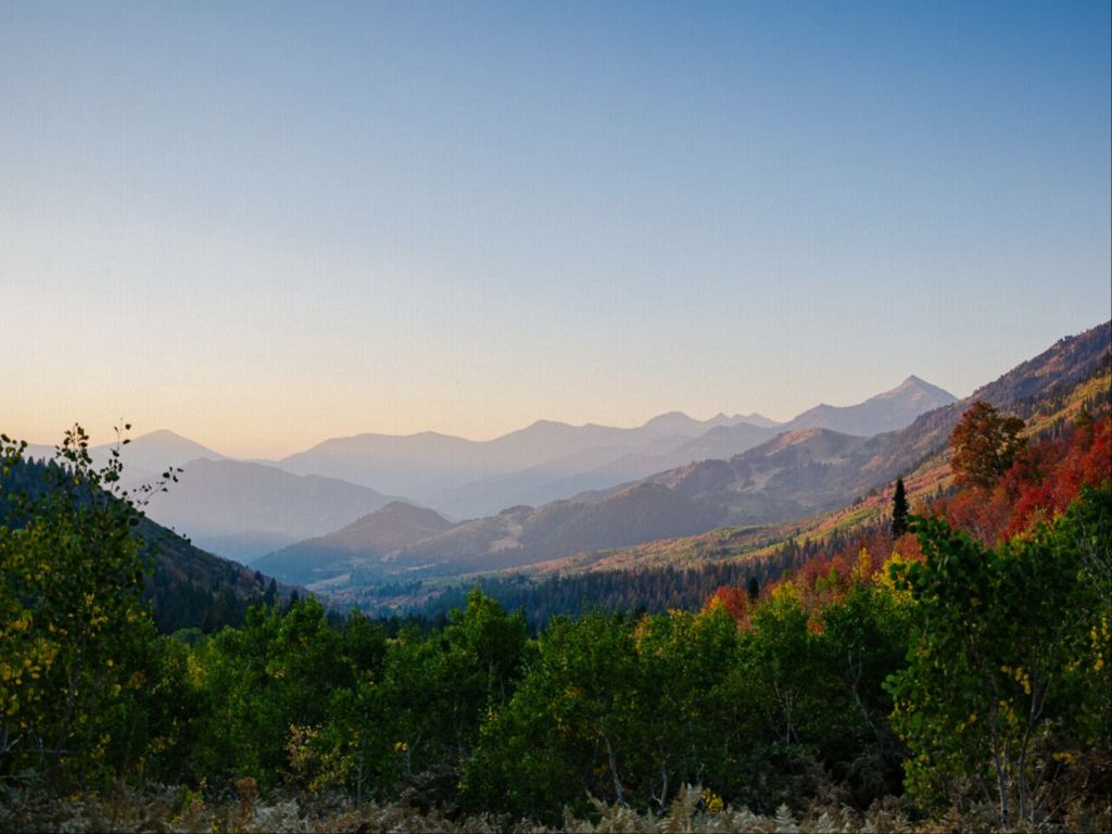 Autumn Mountains at Dawn