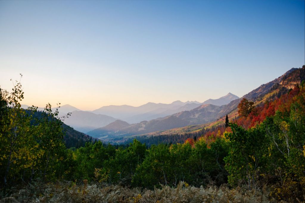 Autumn Mountains at Dawn